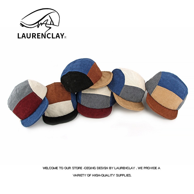 Men Vintage Short Brim Corduro - огляд і ціна Corduroy Cap 5 Panel