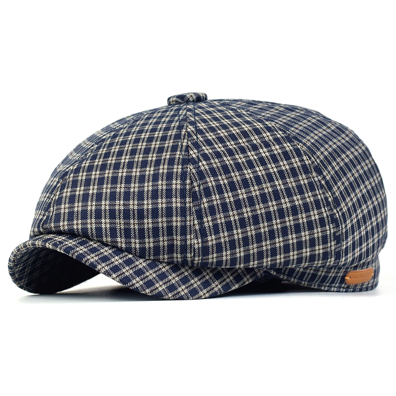 Spring Summer Plaid Newsboy Ca - огляд і ціна Dad Hat Cotton