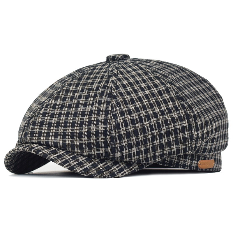 Spring Summer Plaid Newsboy Ca - огляд і ціна Dad Hat Cotton