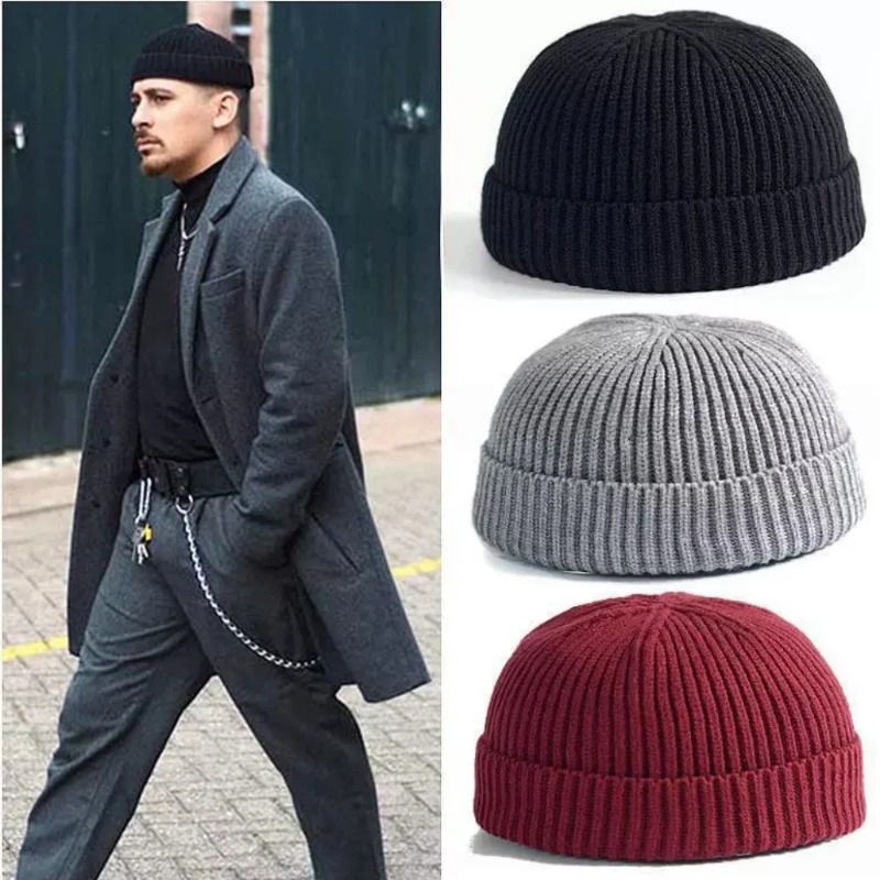 Winter Soft Knitted Beanie Hat - огляд і ціна Beanie Cuffed Knit