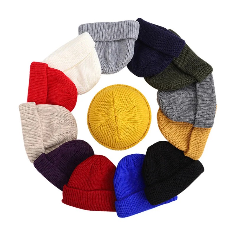Winter Soft Knitted Beanie Hat - огляд і ціна Beanie Cuffed Knit