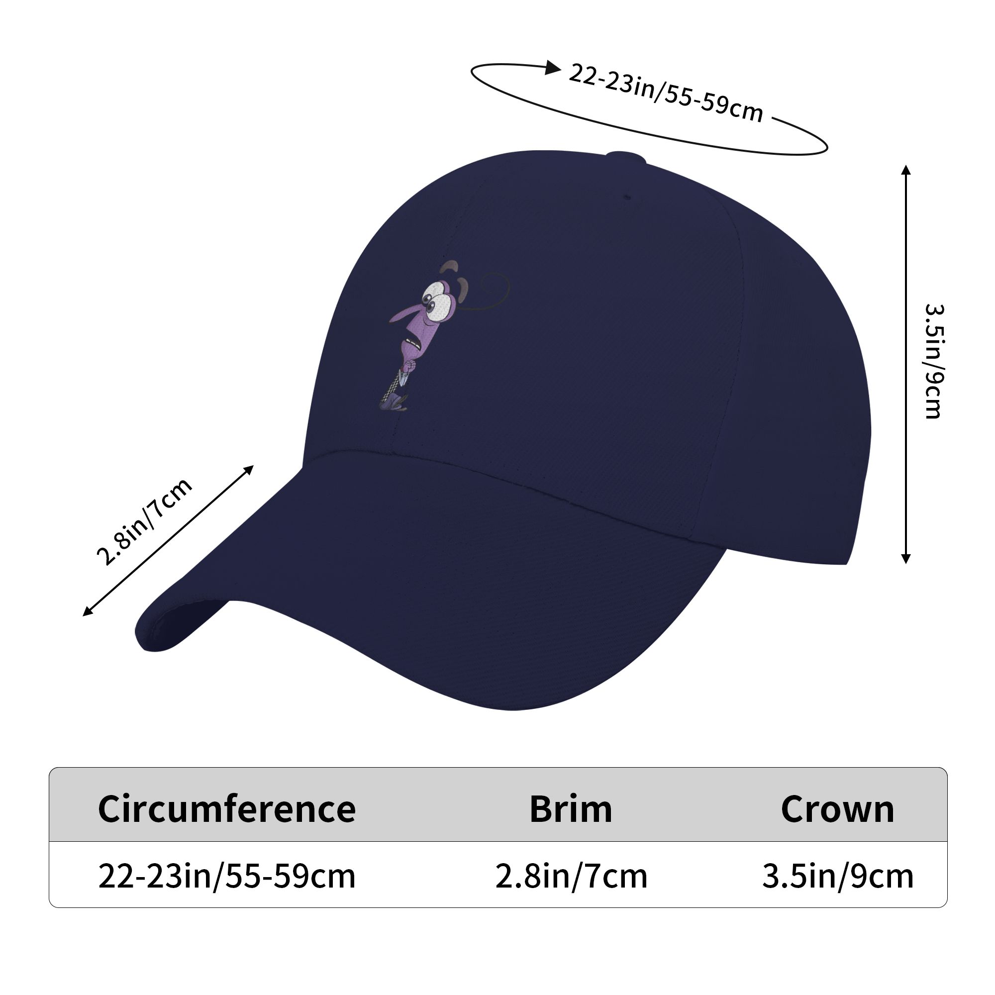 Fear Inside Out Caps Adult Cas - огляд і ціна Golf Cap Dad